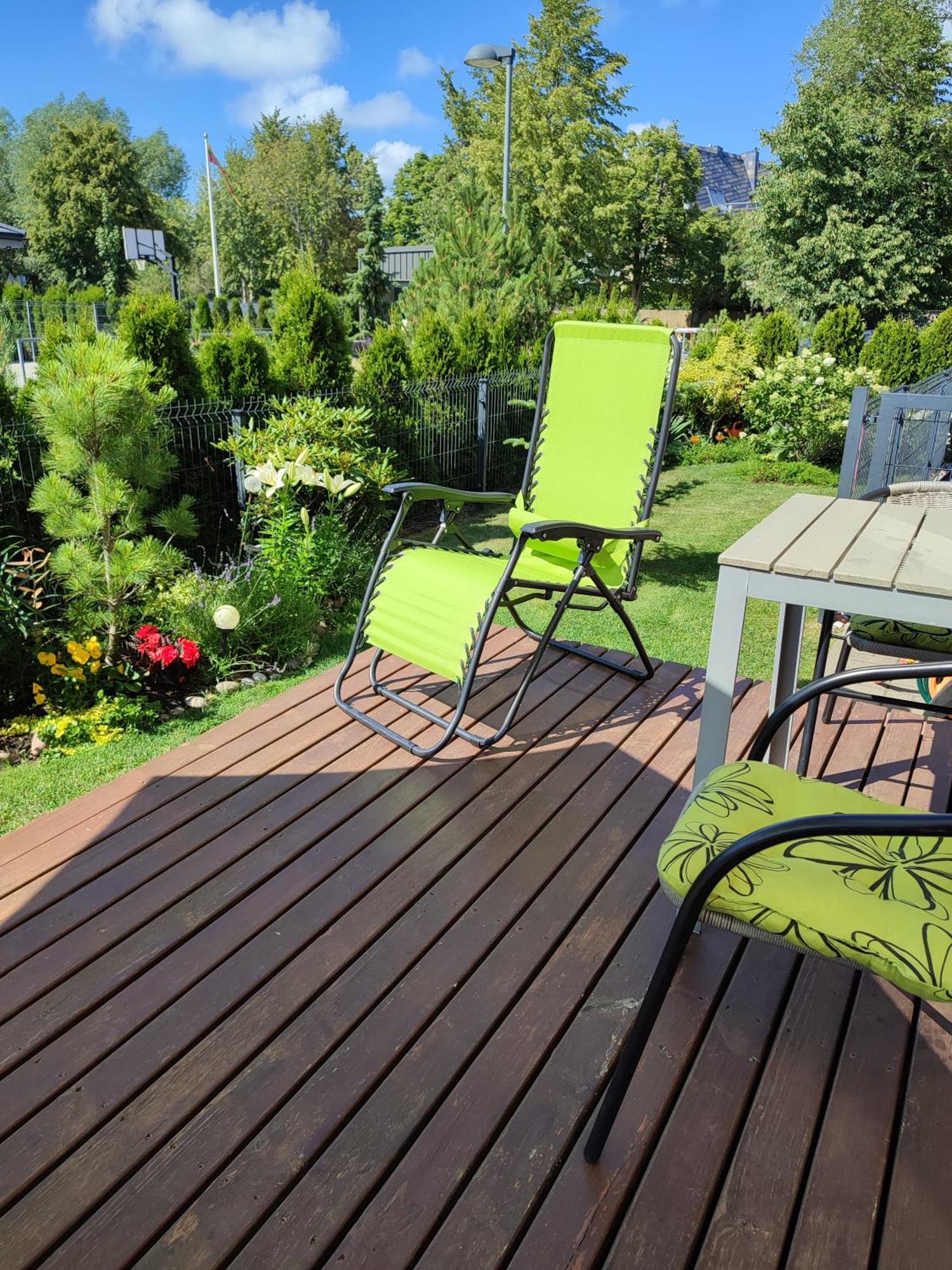Geltoni apartamentai Palanga Esterno foto